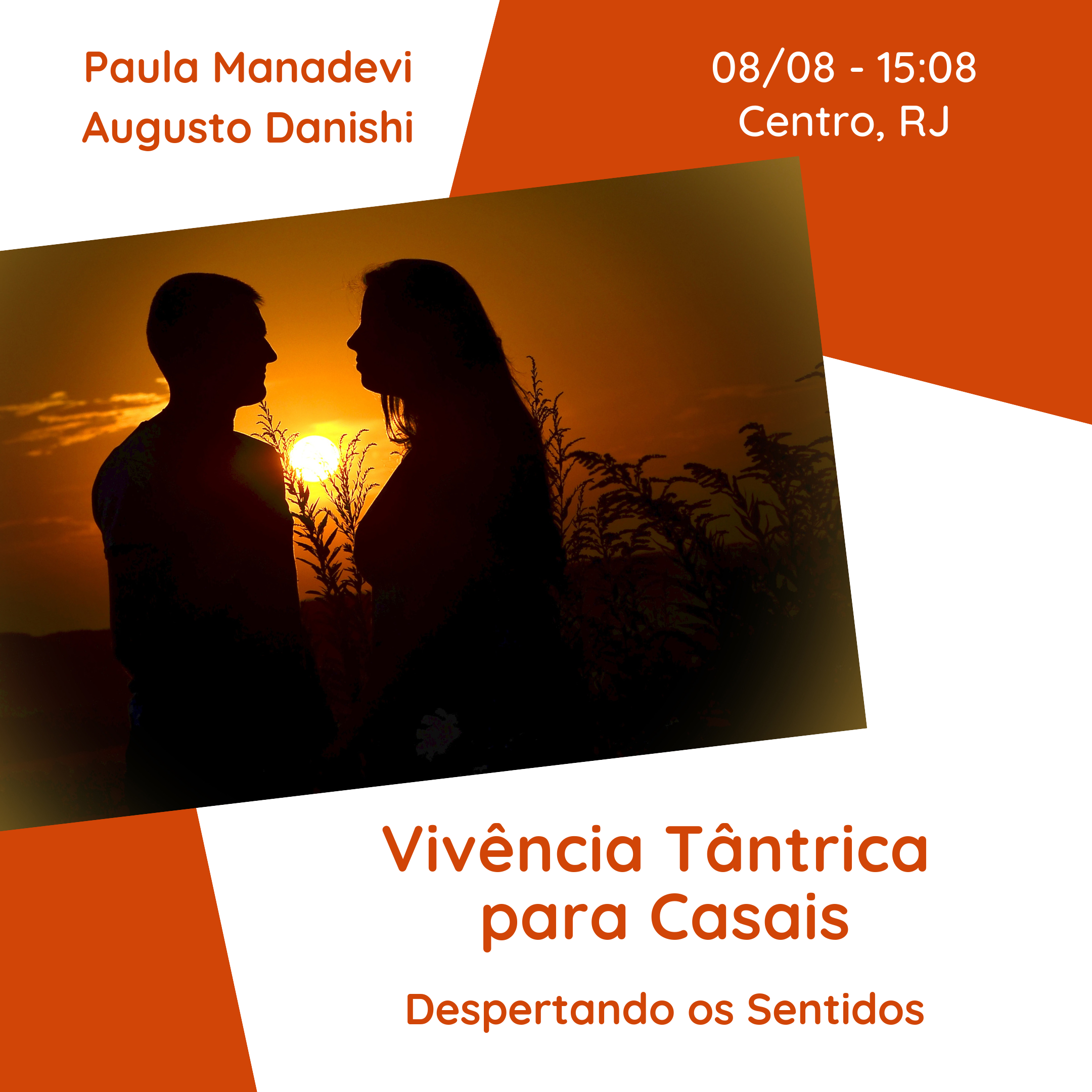 Vivência Tântrica para Casais em Rio de Janeiro/RJ