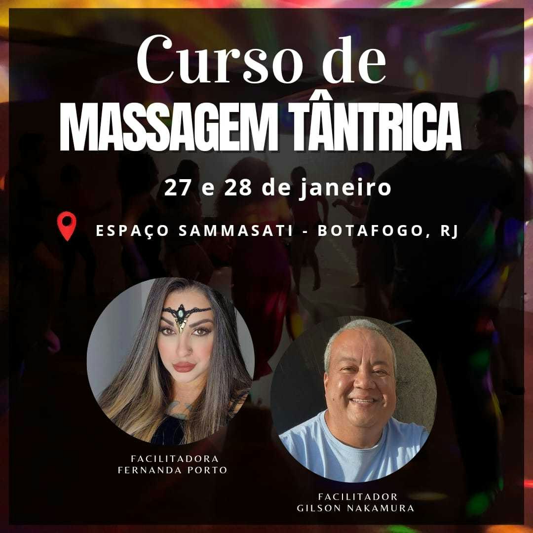 Curso Livre de Massagem Tântrica em Botafogo/RJ