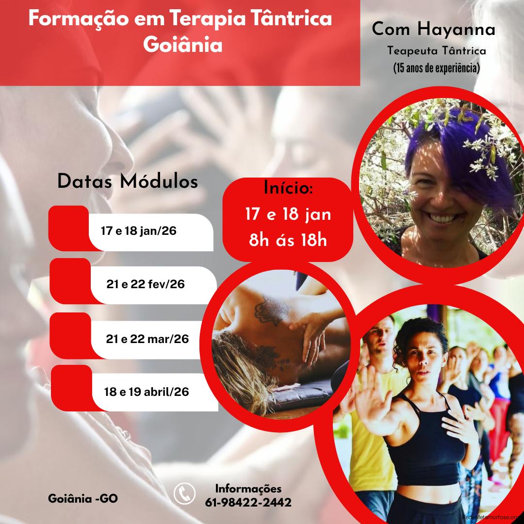 Curso de Formação em Terapia Tântrica em Goiânia em Goiânia/GO